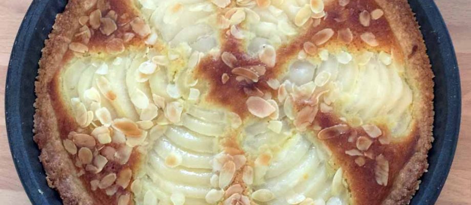 French Pear & Almond Tart